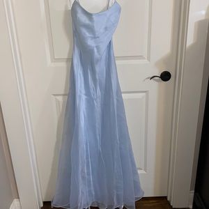 Jessica McClintock for Gunne Sax light blue formal dress Size 3